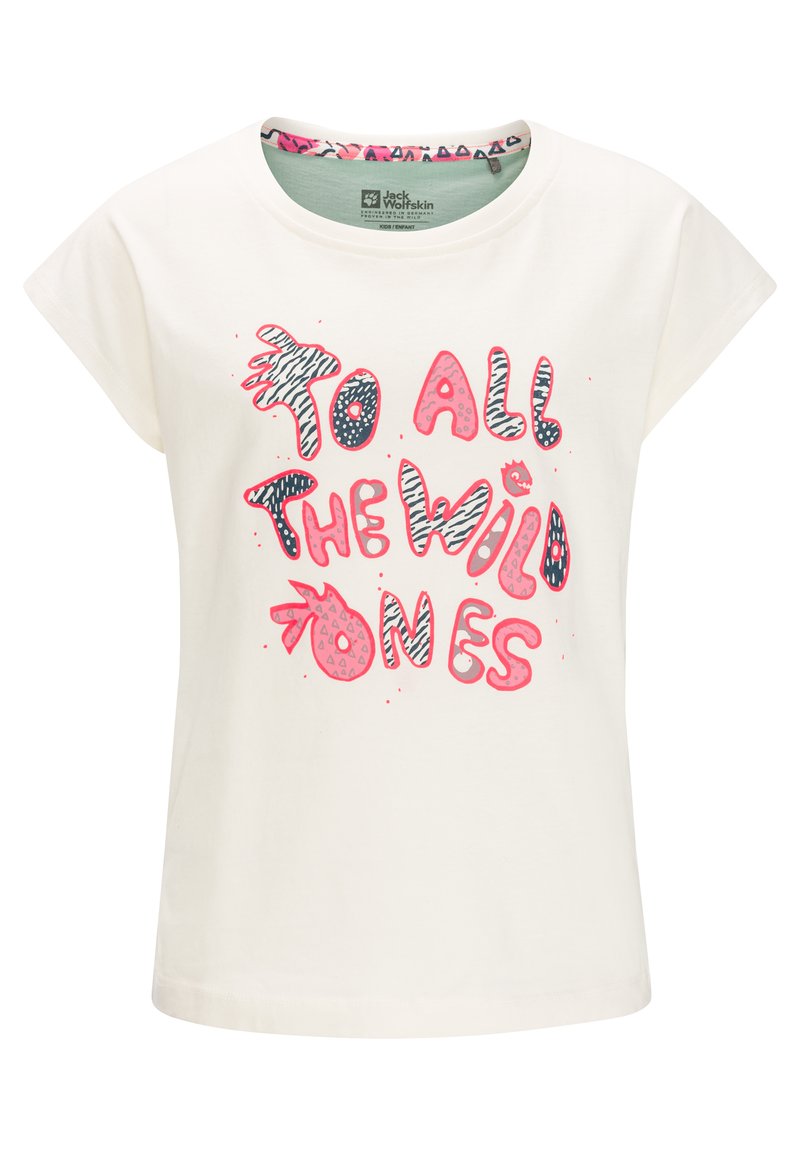 Jack Wolfskin T-shirt print crème