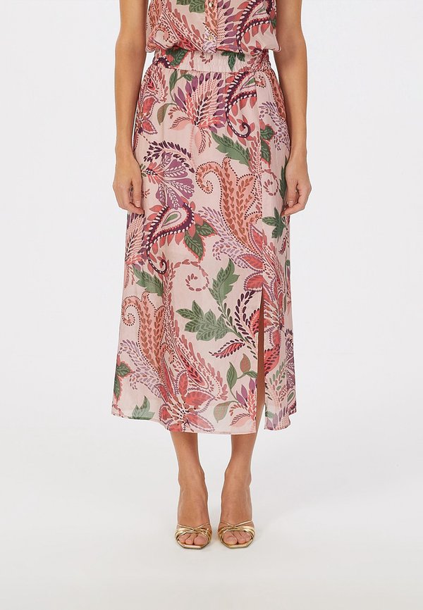 A-Linien-Rock - khaki varied