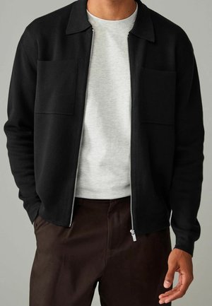 Strickjacke - black