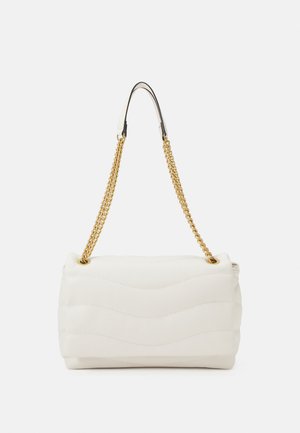 SHOULDER BAG WAVE - Taška s příčným popruhem - white