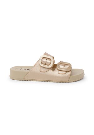 Pool slides - champagne