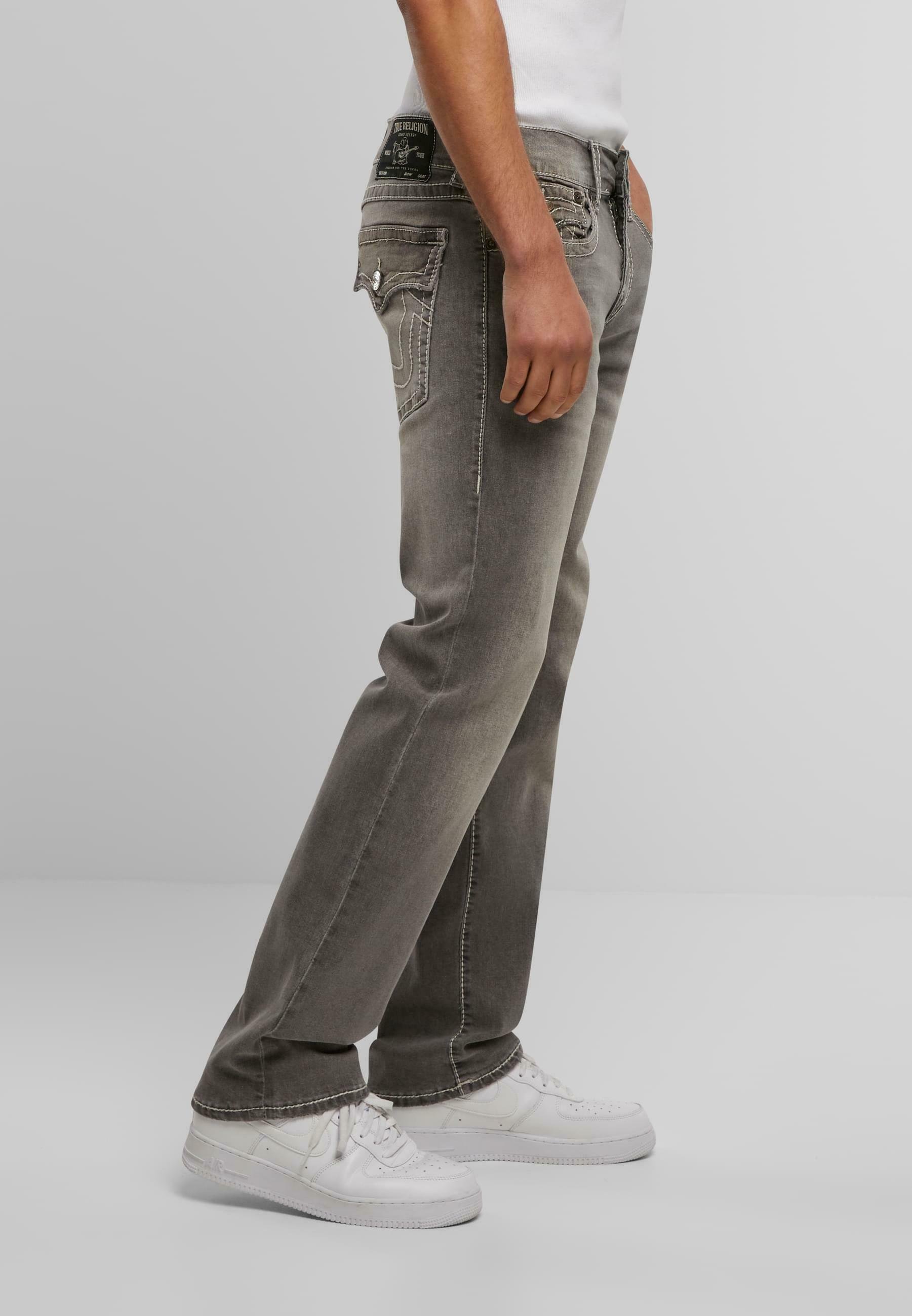 True Religion RICKY BIG T FLAP - Jean slim - grey/gris - ZALANDO