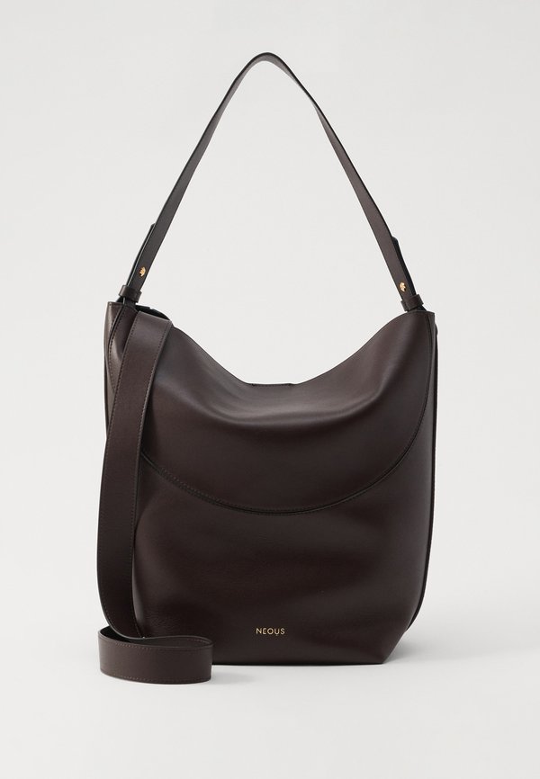 PAVO MEDIUM  - Handbag - dark chocolate