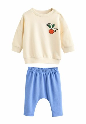 Next REGULAR FIT JOGGERS 2 PIECE SET - Tepláková súprava - bright veg