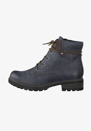 Tamaris, Bottines à lacets - blue