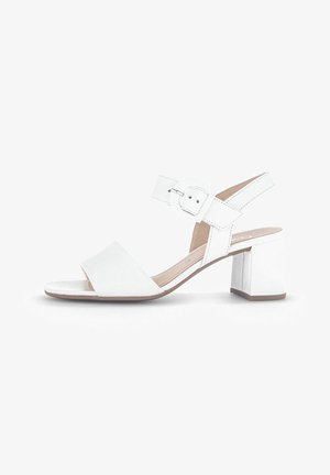 Gabor RIEMCHEN - Riemensandalette - weiss