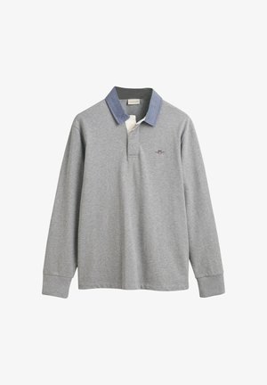 GANT, RUGGER - Long sleeved top - grey melange