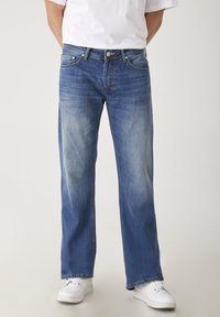 LTB - TINMAN - Bootcut jeans - blue denim Miniatuurafbeelding 1