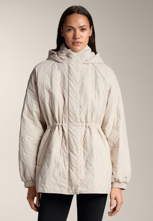 LONG PADDED - Vinterfrakke - sand