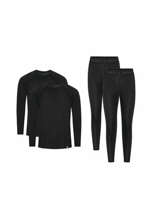 UNISEX SUSTAIN SET 2-PACK - Ondergoedset - black