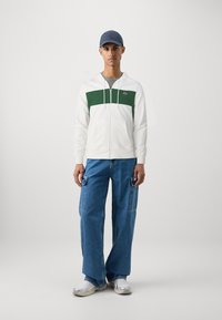 Lacoste Sweat zippé - flour/green