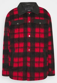BRAN - Casaco curto - black/red