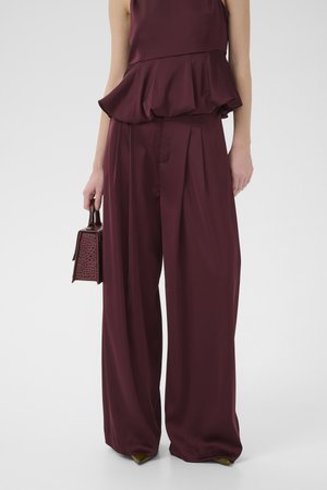 GZRUE - Wide leg - aronia