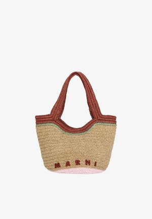 Marni, BORSA SHOPPING SEASIDE - Borsa a mano - marrone