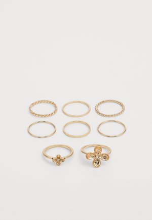KILIWIEL 8 PACK - Bague - gold-coloured/clear