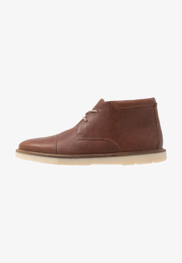GRANDIN TOP - Casual lace-ups - tan