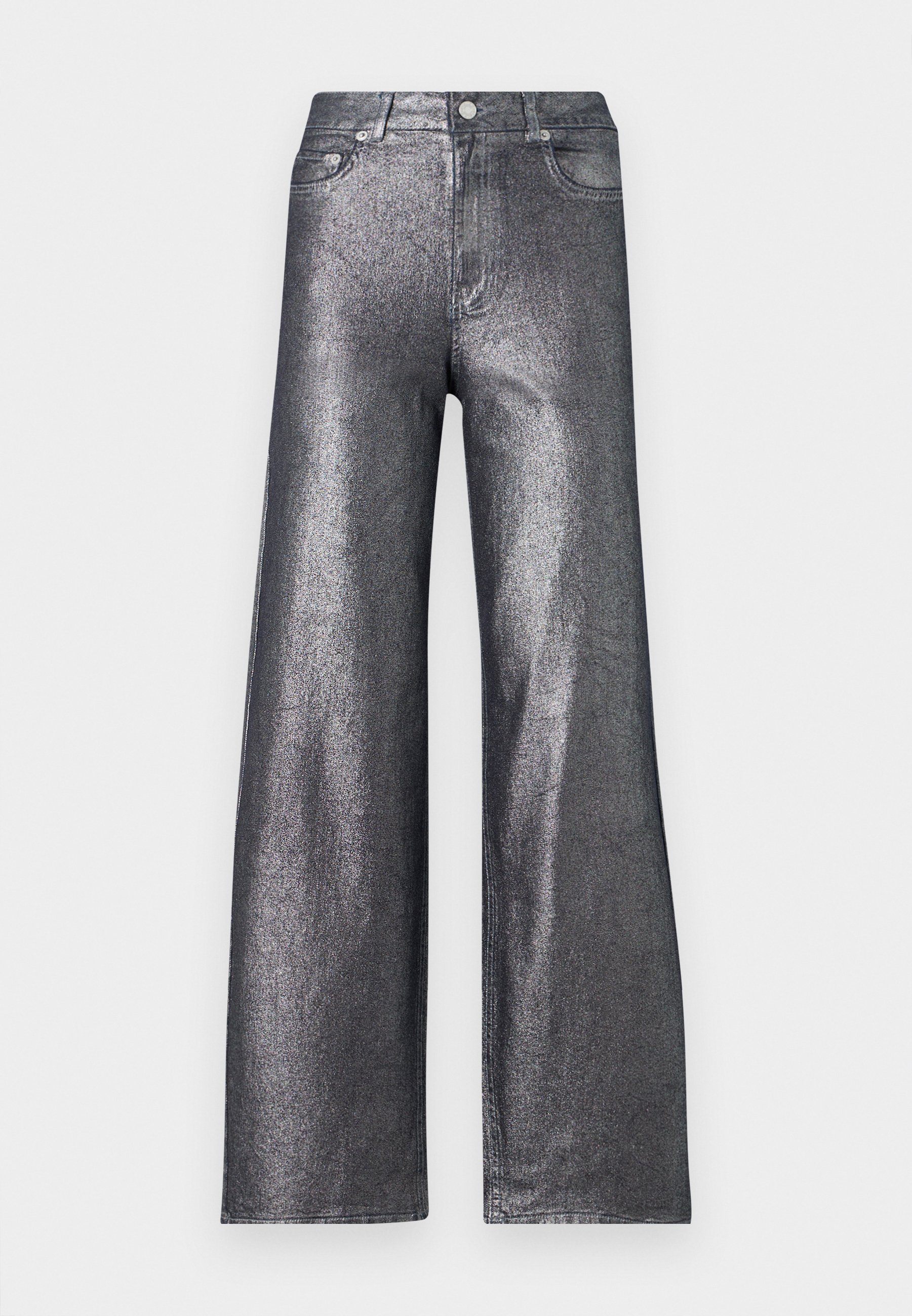 JJXX JXTOKYO MIKEA WIDE SHINY - Wide Leg - medium blue denim