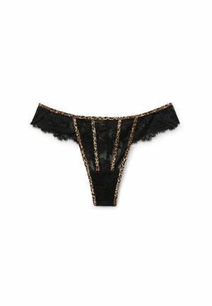 Tezenis, JUNGLE GLOW - String - black