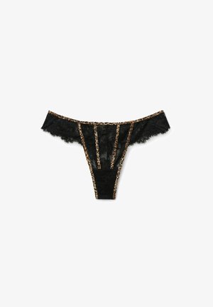 Tezenis, JUNGLE GLOW - String - black