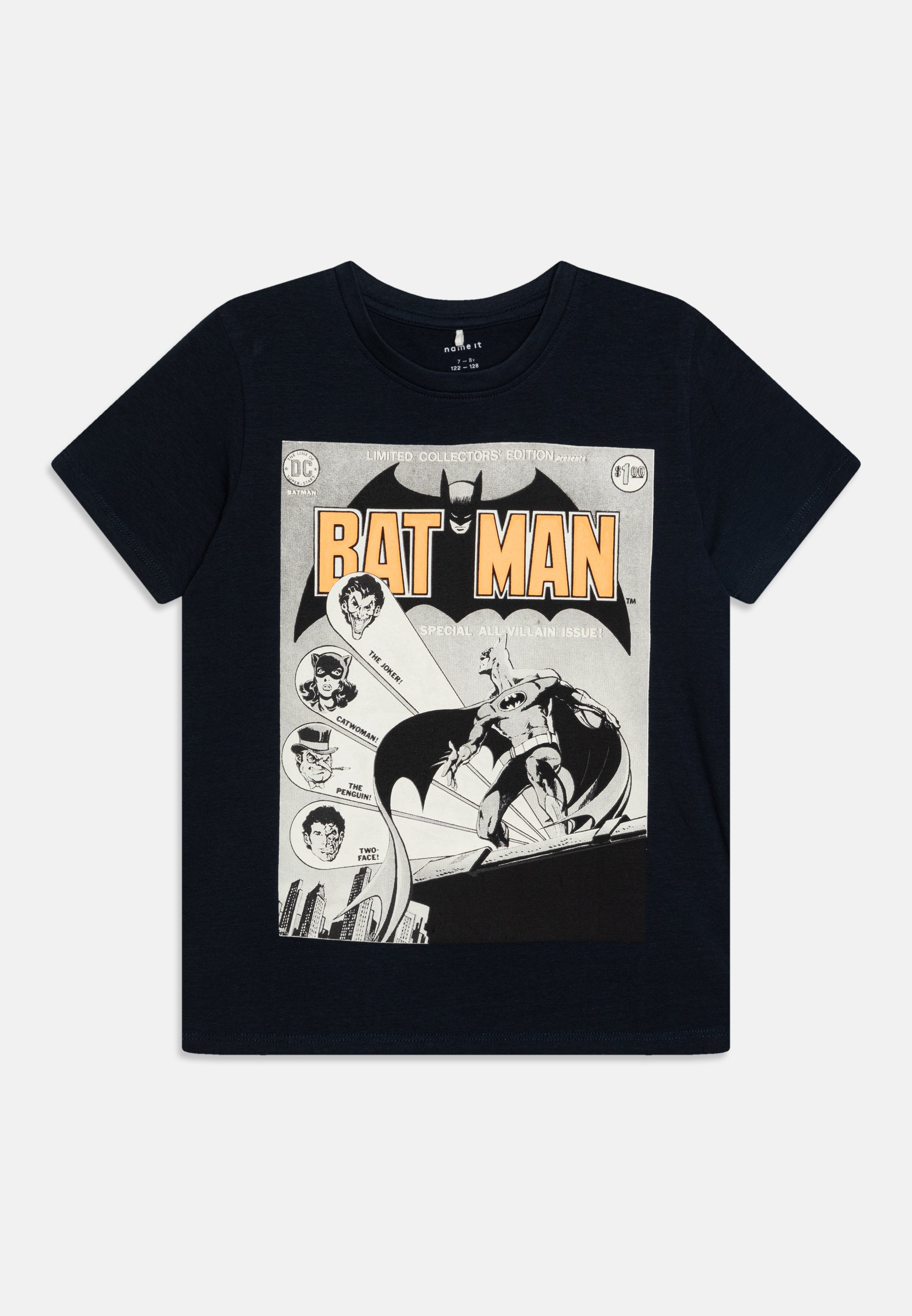 Name it MAXWELL BATMAN SS WAB - Triko s potiskem - dark