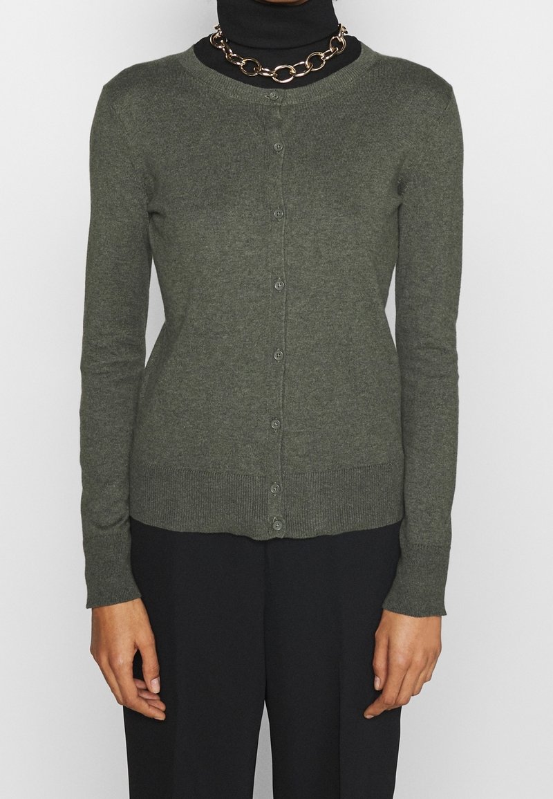 GAP Strickjacke - dark green