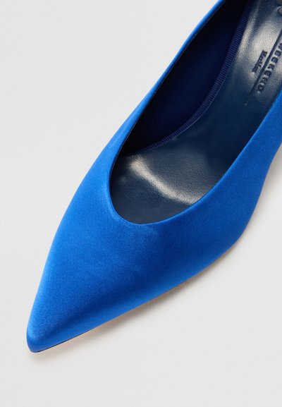 WEEKEND MaxMara RENZASATIN - Klasické lodičky - bluette