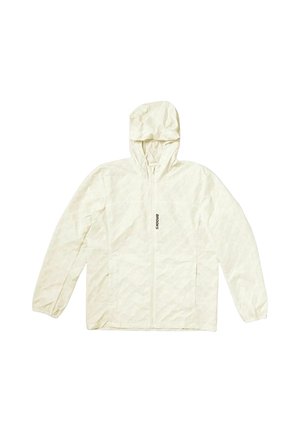 Brooks, CANOPY REFLECTIVE JACKET - Running jacket - reflective wordmark bone