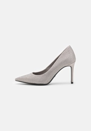 Højhælede pumps - grey glam