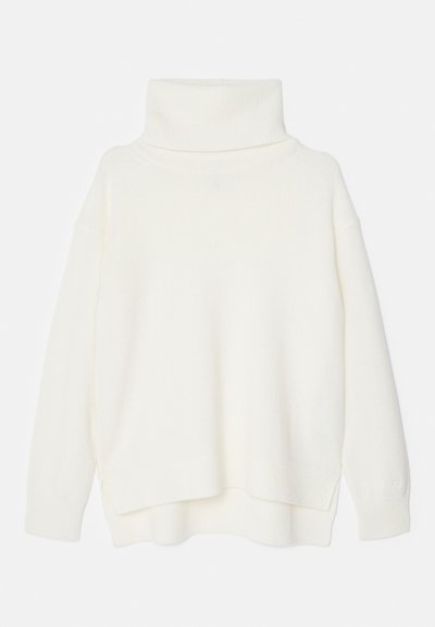 Filippa K RELAXED TURTLE NECK - Striktrøje - offwhite