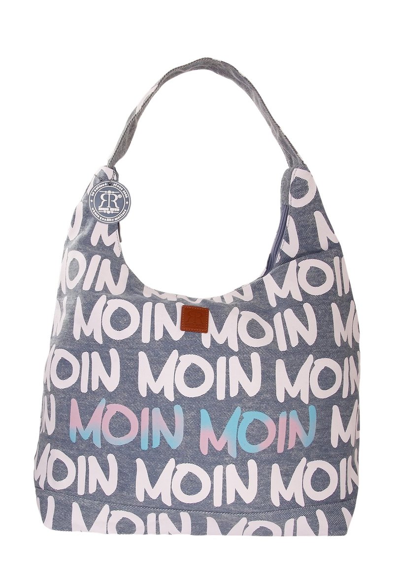 Robin Ruth MOIN KOLLEKTION - Handtasche - hellblau weiß/hellblau ...
