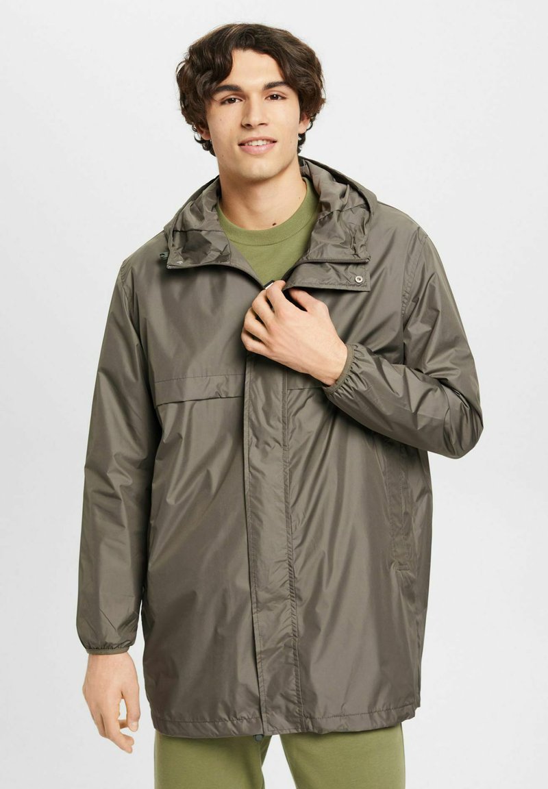 Esprit Collection Regenjacke / wasserabweisende Jacke khaki green