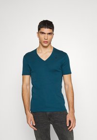 G-STAR BASE 2 PACK - T-shirt básica - midnight blue