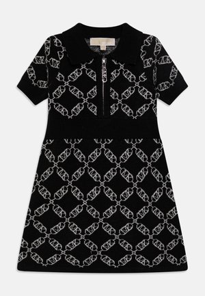 Michael Kors Kids DRESS - Strikket kjole - black