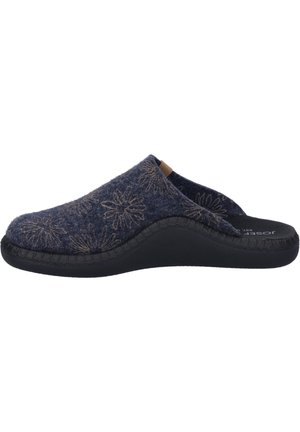Hjemmesko - dunkelblau kombi