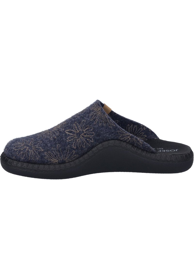 Josef Seibel Hausschuh - dunkelblau kombi
