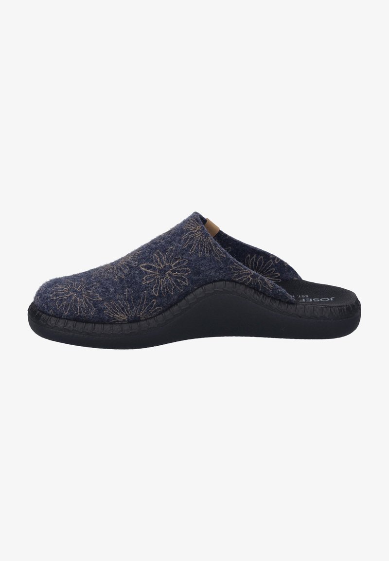 Josef Seibel Hausschuh - dunkelblau kombi