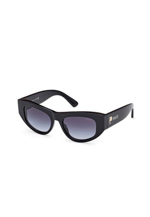 Sunglasses - glossy black night blue