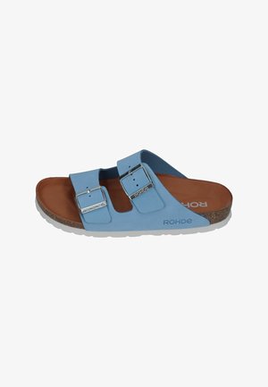 Rohde, ROHDE DAMEN PANTOLETTEN ALBA 5650 - BALTIC - Mules - baltic