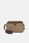 VEZZOLA JACQUARD UNISEX  - Across body bag - beige/brown