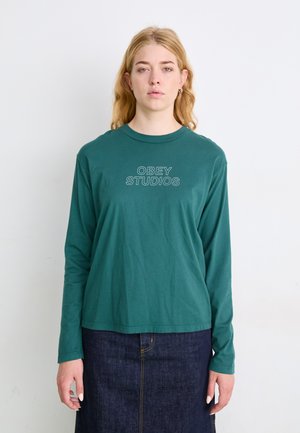 STUDIOS OUTLINE - Langærmet T-shirt - rainforest