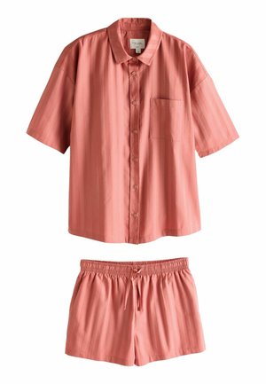 STRIPE SET REGULAR FIT - Komplet pidžame - pink