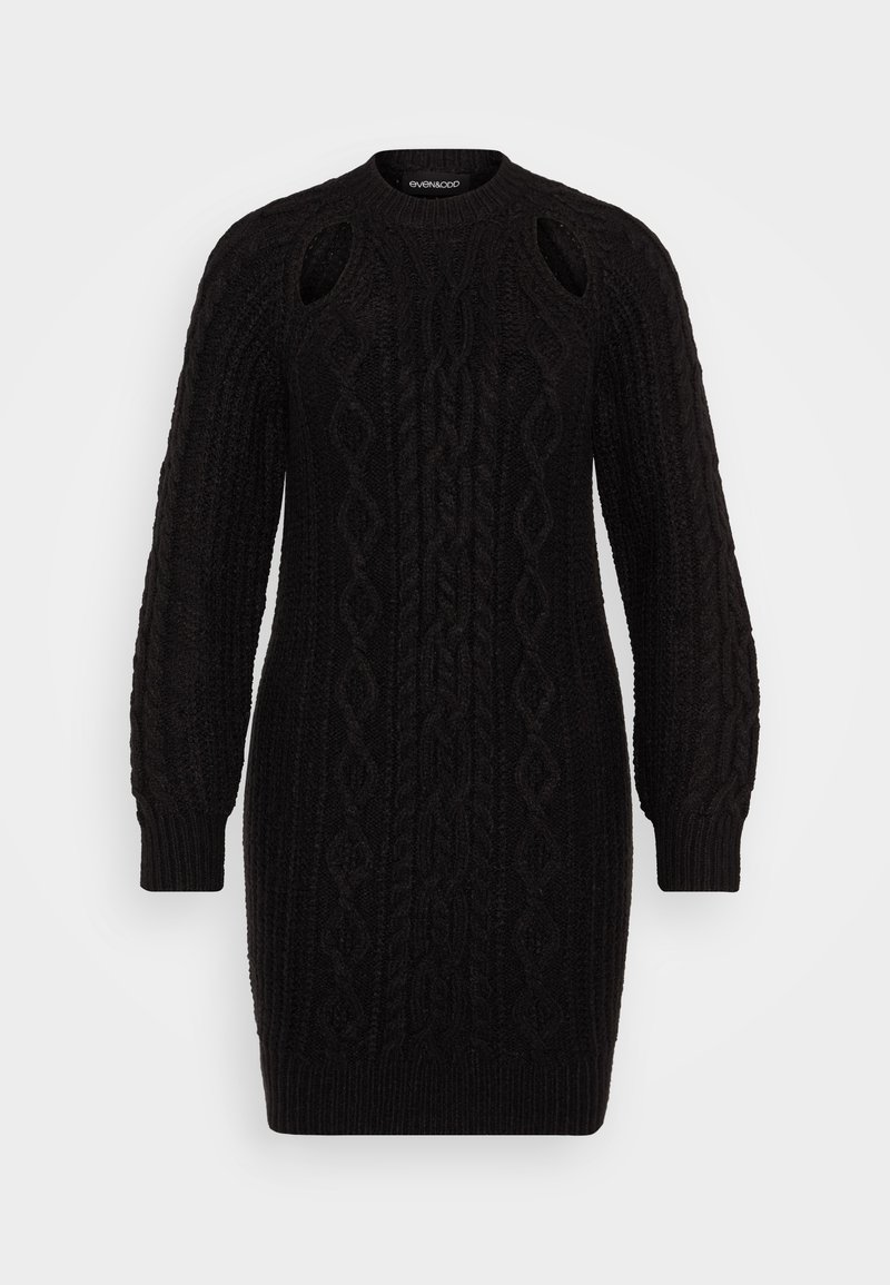 Even&Odd Gebreide jurk zwart Even&Odd Gebreide jurk zwart