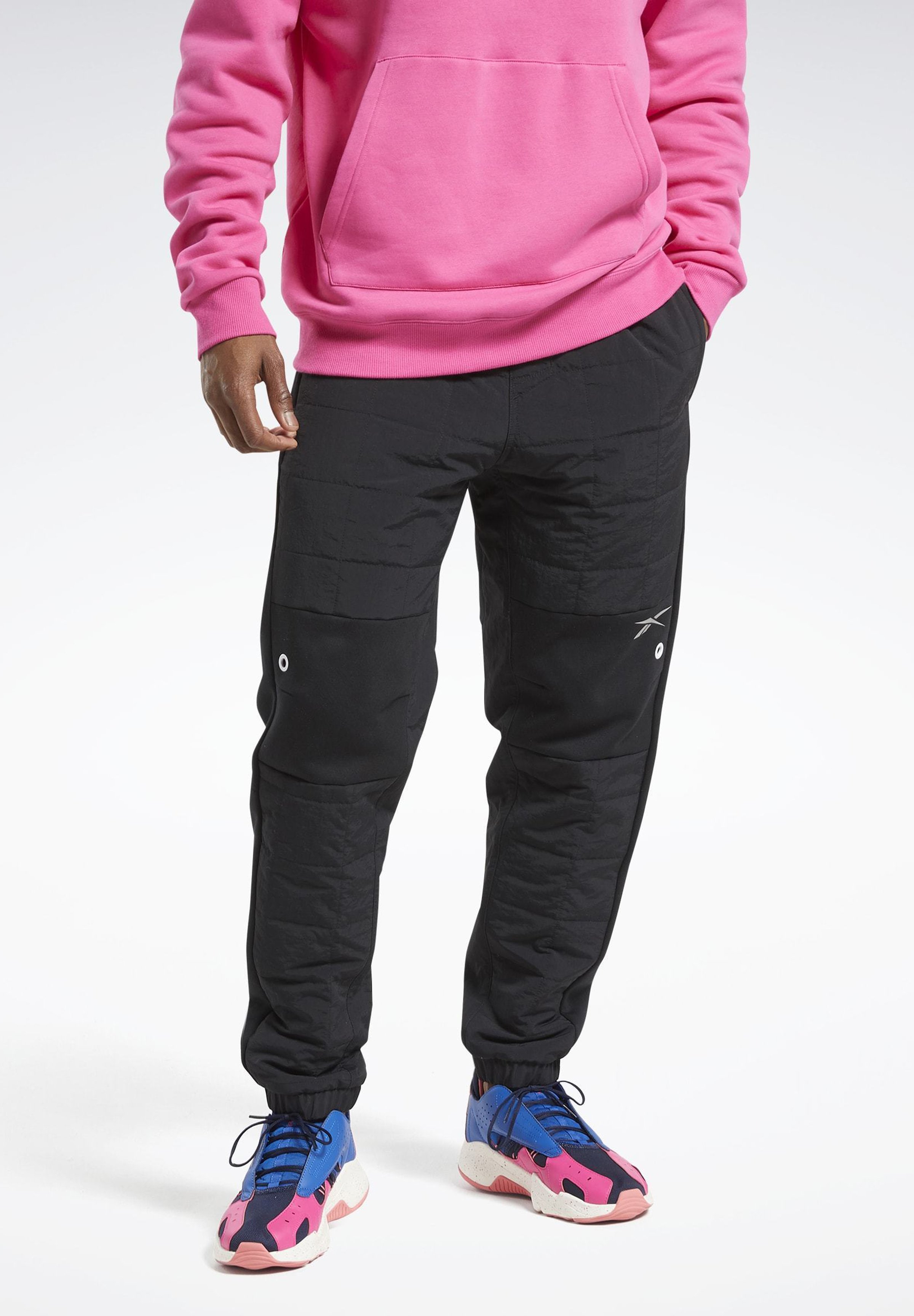 nike quilted joggers