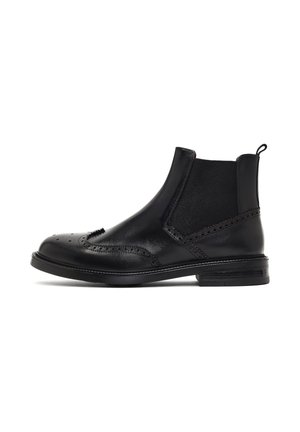 Bottines de cowboy / motard - black