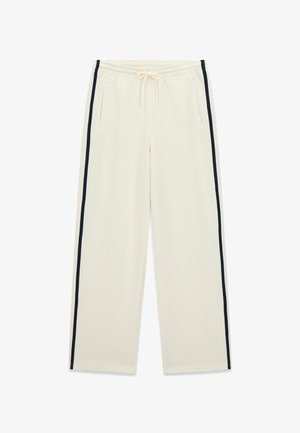 Guess, JOGGER MIT SEITENSTREIFEN - Pantalon de survêtement - weiß