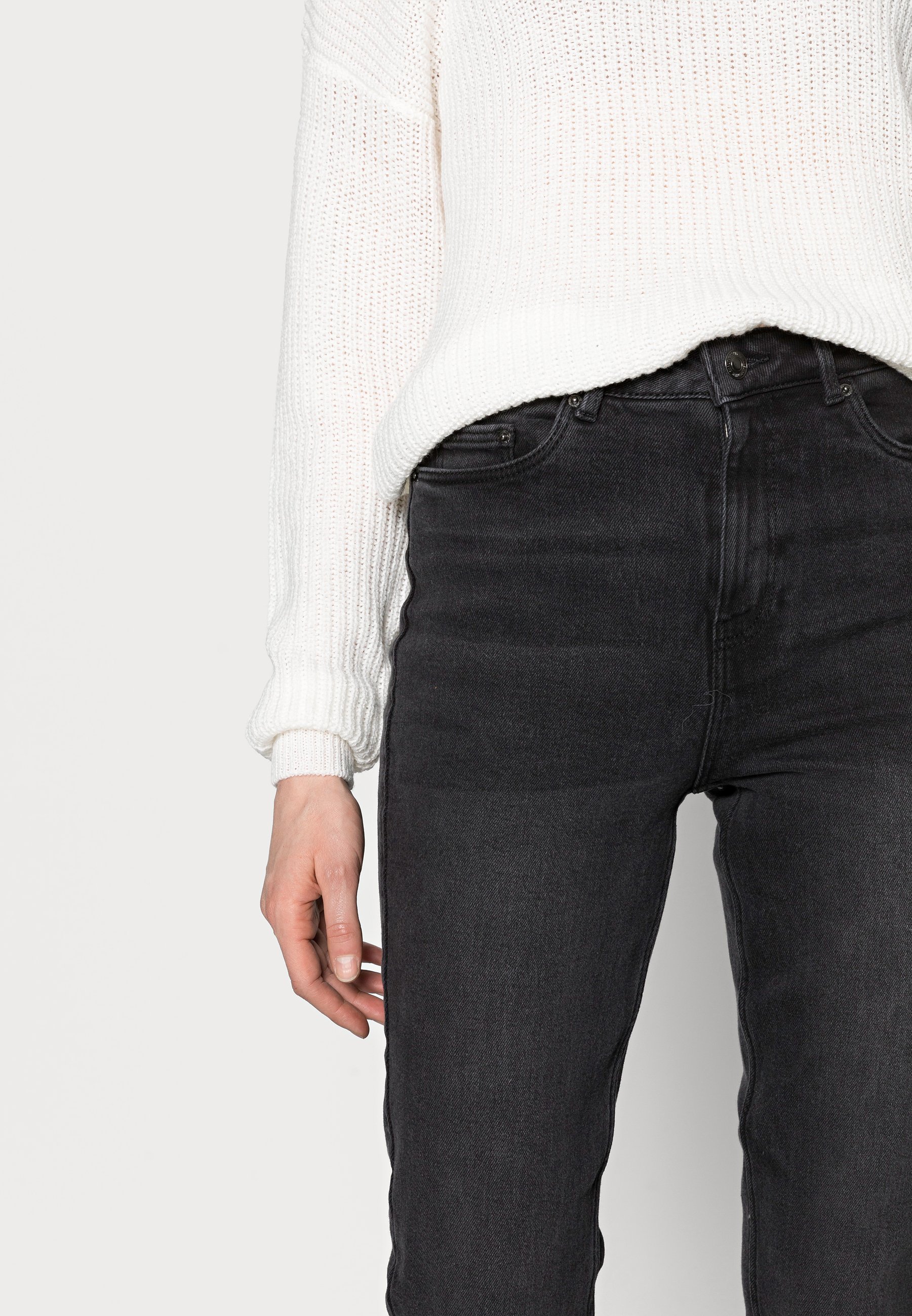 Vmjoana High Waist Ankle Mom Jeans White / White | Womens Veromoda Jeans ~  Myapelmanis