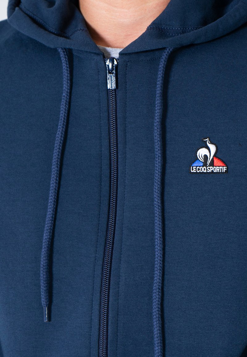 Le Coq Sportif Felpa Con Zip Marina – Uomo, Captain, Comoda E Calda - 4