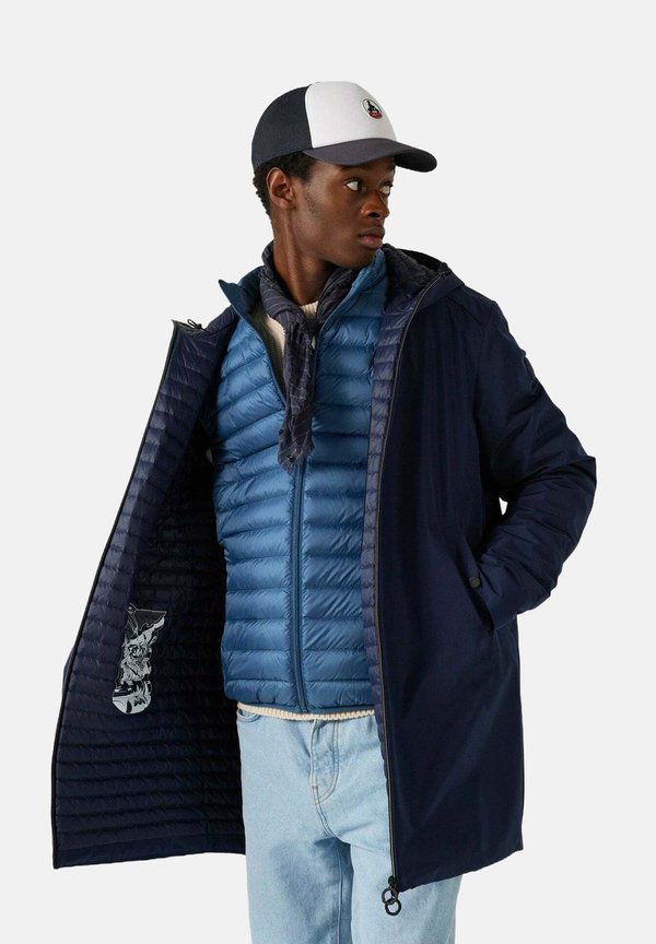 Daunenmantel - bleu