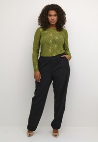 Kaffe Curve NIKOLINE - Pluus - calla green