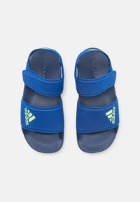 adidas Performance ADILETTE - Sandale za hodanje - team royal blue/green spark/dark blue